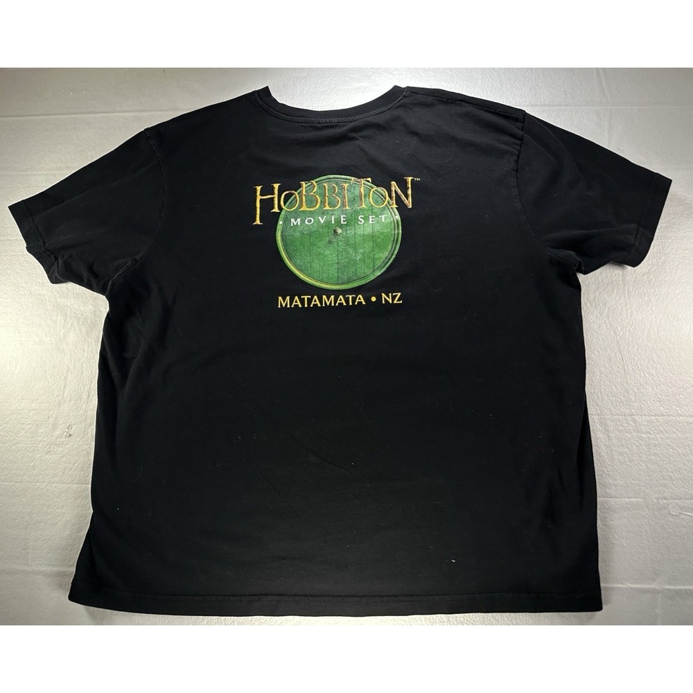 HOBBITTON MOVIE SET Shirt Mens 3XL NEW ZEALAND The Lord of the Rings‎ Promo Tee